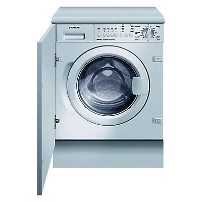 Siemens WI12S141GB iQ700 Integrated Washing Machine, 7kg Load, A+ Energy Rating, 1200rpm Spin